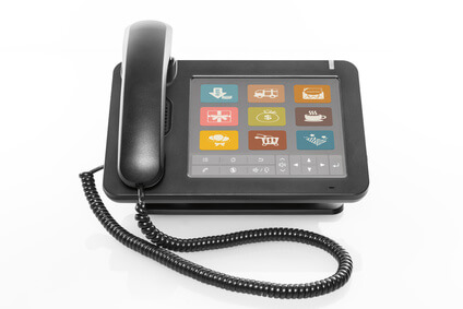 Telefon mit Touchscreen © Matthias Buehner